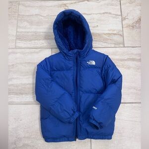 The North Face Blue 5T Hooded Jacket